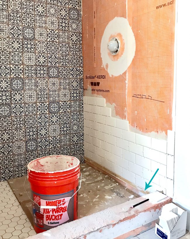 Beach House Shower Tile Hall First Row