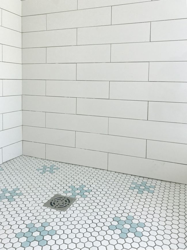 Beach House Shower Tile Master Close Up