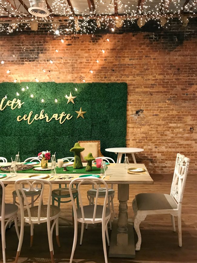 Kids Bookstore Party Room Astroturf Wall 650x867