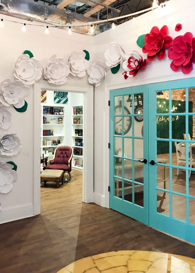 kids room ideas painted roses from alice and wonderland
