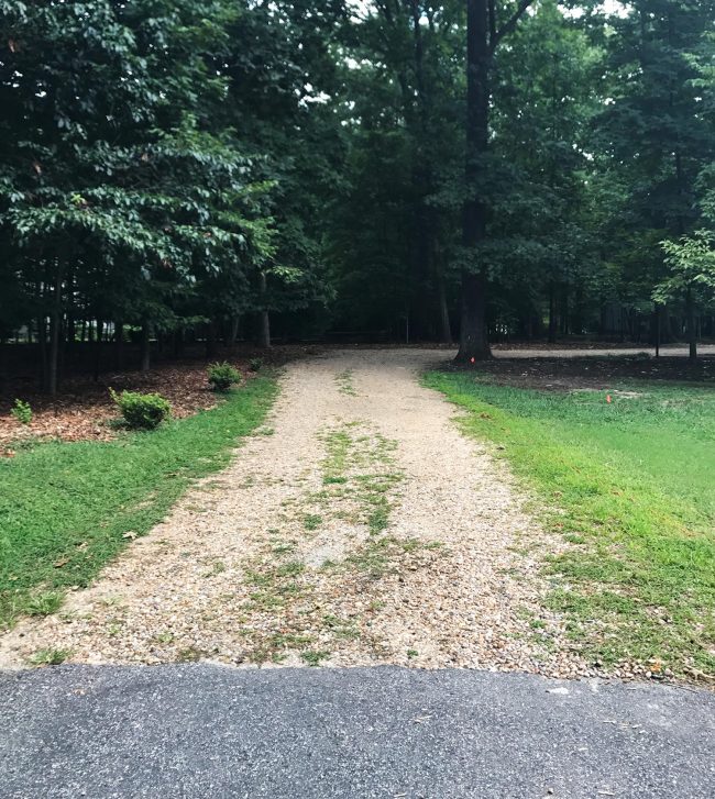 Ep62 Driveway Before Weeds 650x727
