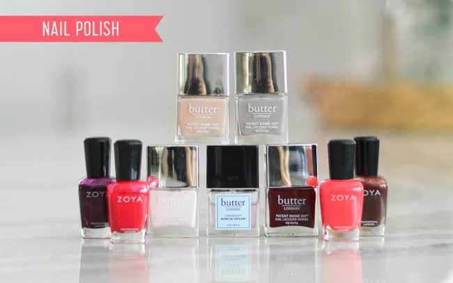 Esmaltes com Butter London e Zoya