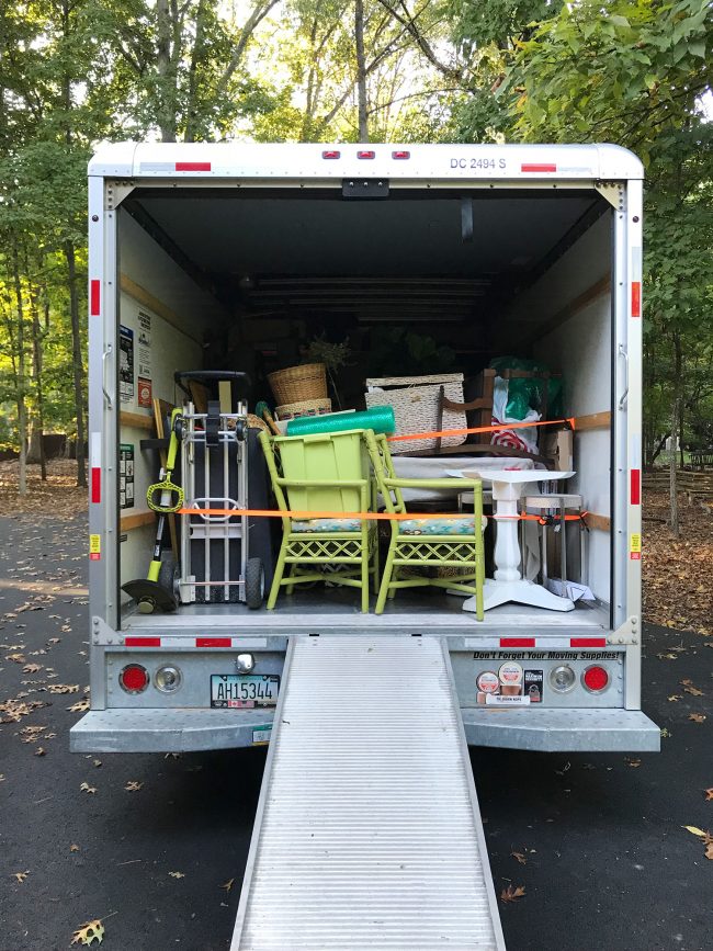 Beach House Move In Truck