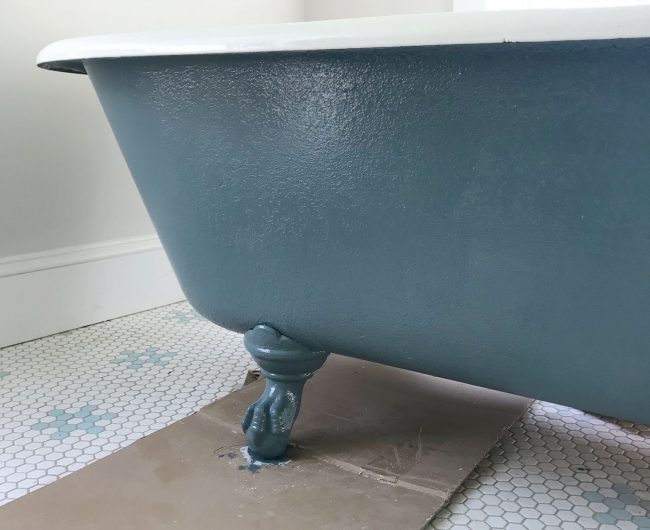 How To Refinish An Old Clawfoot Tub
