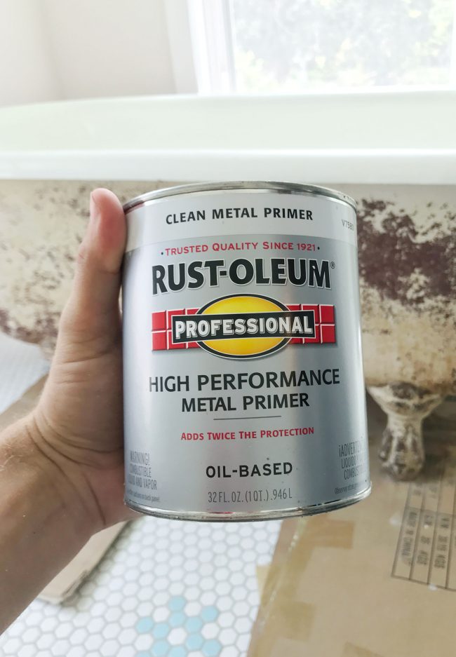 Lata de RustOleum Professional High Performance Clean Metal Primer