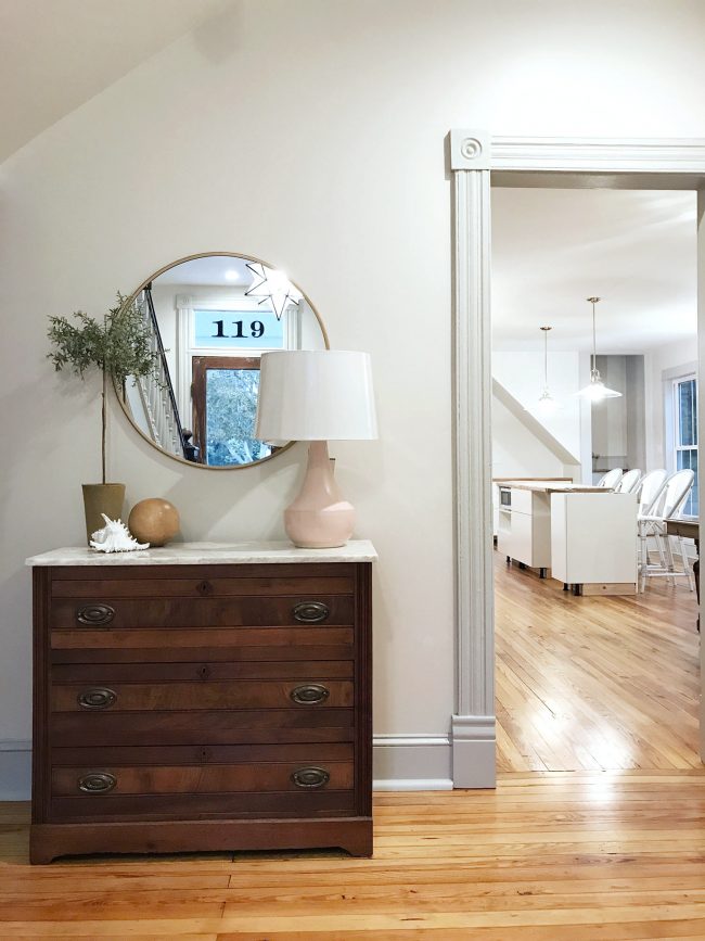 Beach House Kitchen Foyer ViewColor