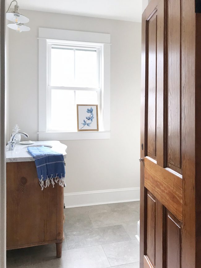 Beach House Kitchen Upstairs Bathroom