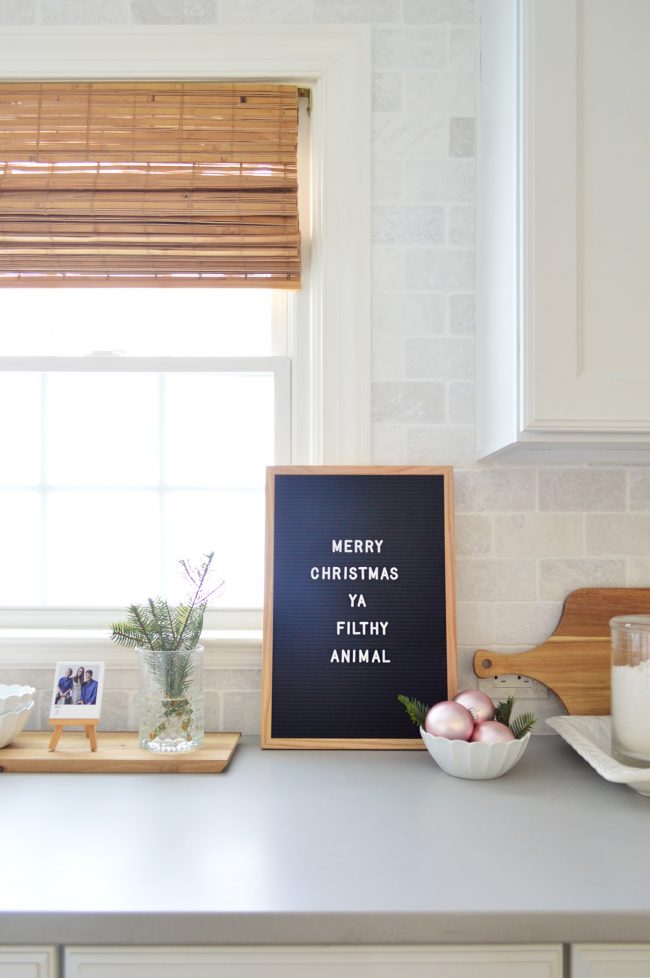 Holiday Christmas Tree Letterboard