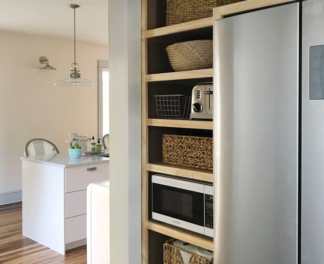 How To Make Built-In Pantry Shelves