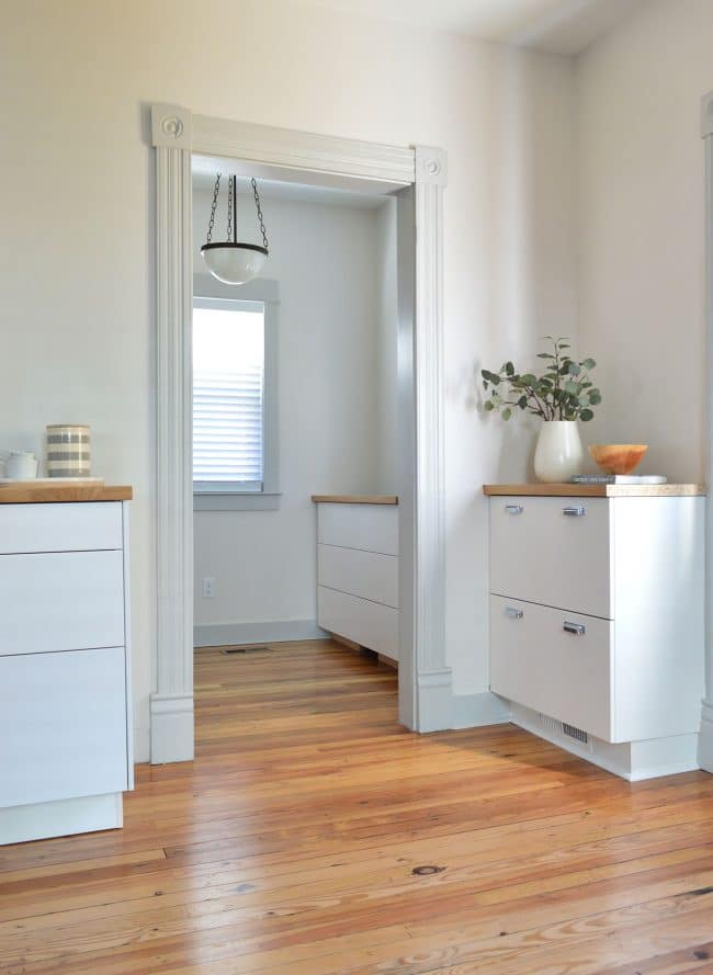 Beach House Pantry Inside Cabinets