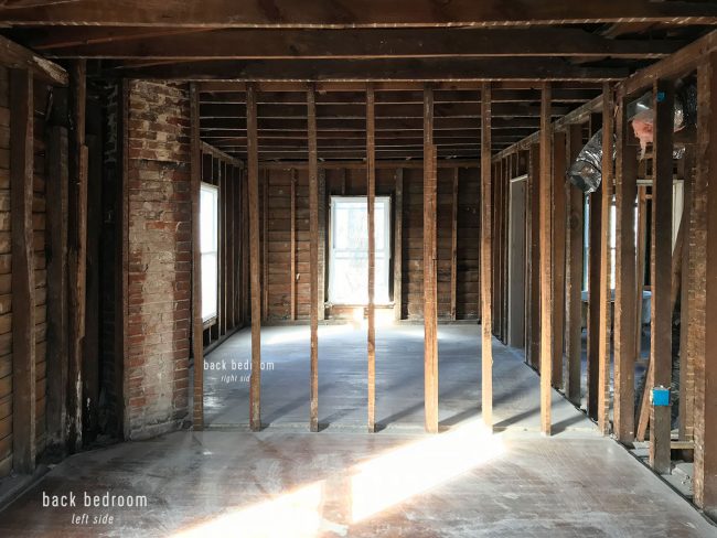 Duplex Demo Looking Through BedroomsLABEL