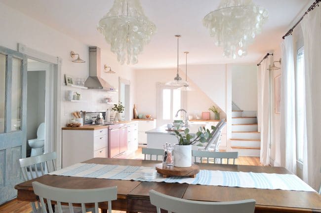 Beach House Update Kitchen And Dining Table