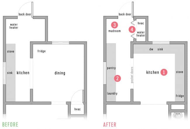 Duplex Floor Plan Downstairs Kitchen B And A