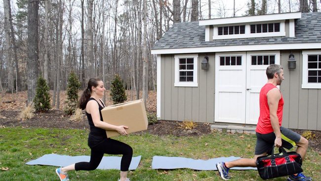 Beach House Body Carrying Things Around