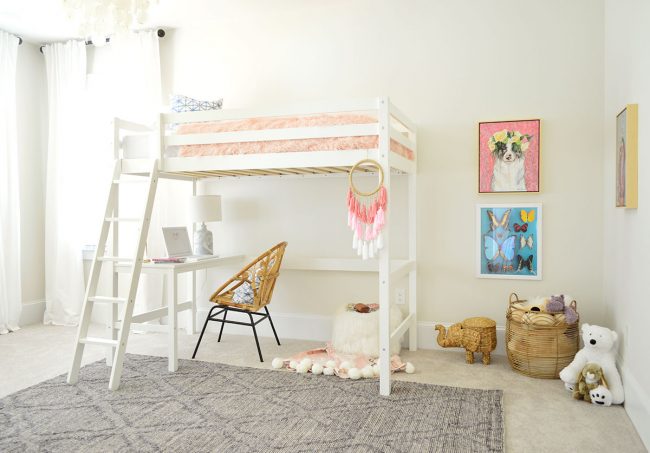 ASK Loft Room Bed Angle With Nook