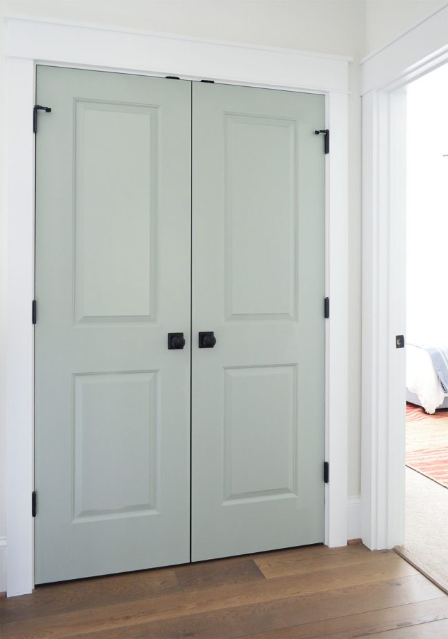 ASK Painted Double Door In Hallway