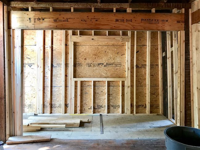 Duplex Construction Kitchen Window