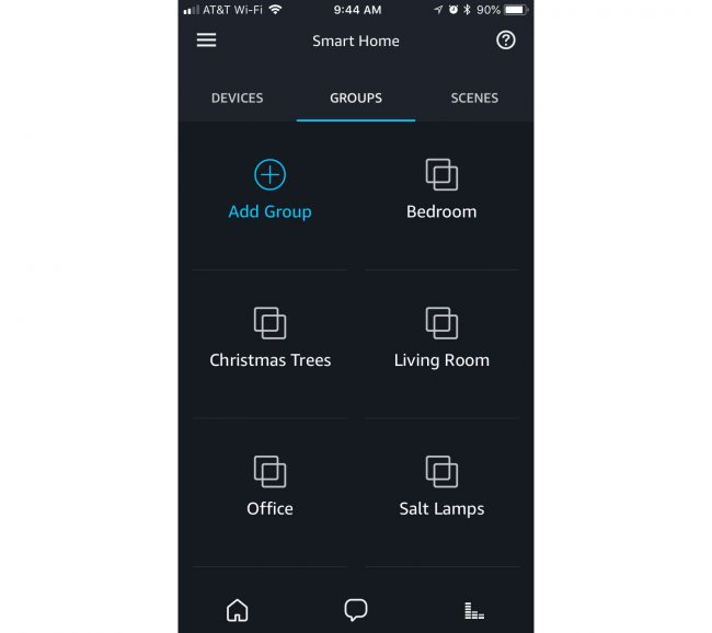 Smart Home Devices Alexa App Groups