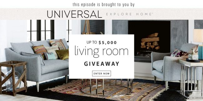 Brought To You By Living Room Giveaway