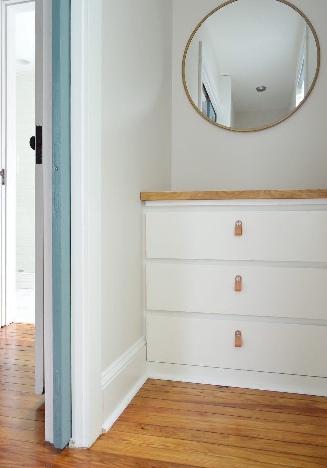 Ikea Malm Dresser Hack As Built-In Clothes Storage