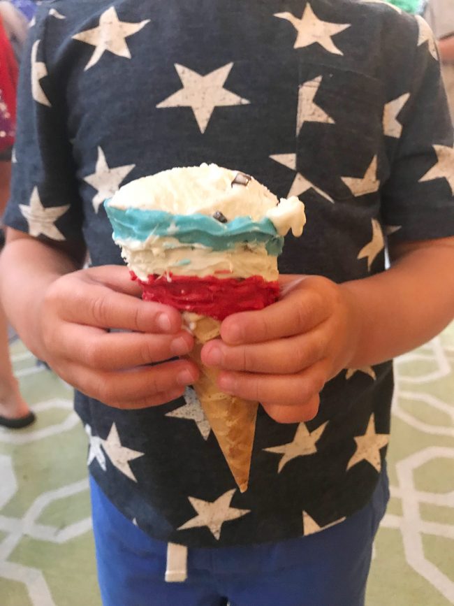 Decorated Waffle Ice Cream Cones