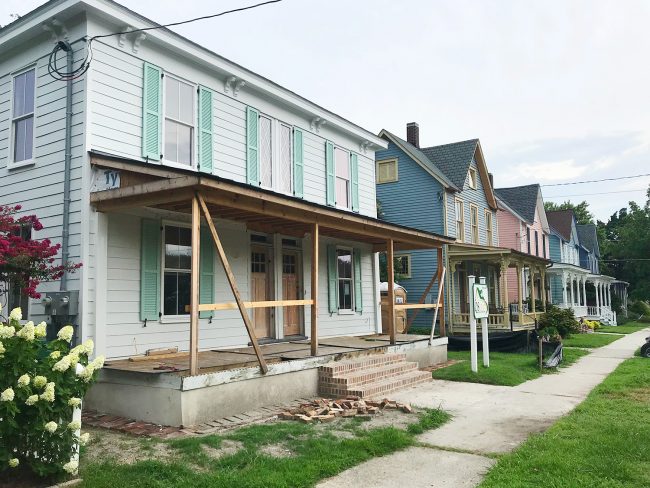 Duplex Exterior View From The Side