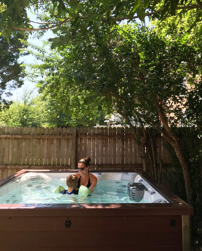 Ep107 Sherry Hot Tub Backyard Daytime