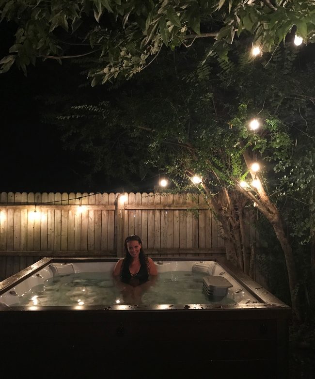 Ep107 Sherry Hot Tube Nighttime Lights