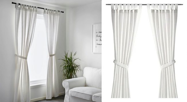 Ikea Lenda Curtains