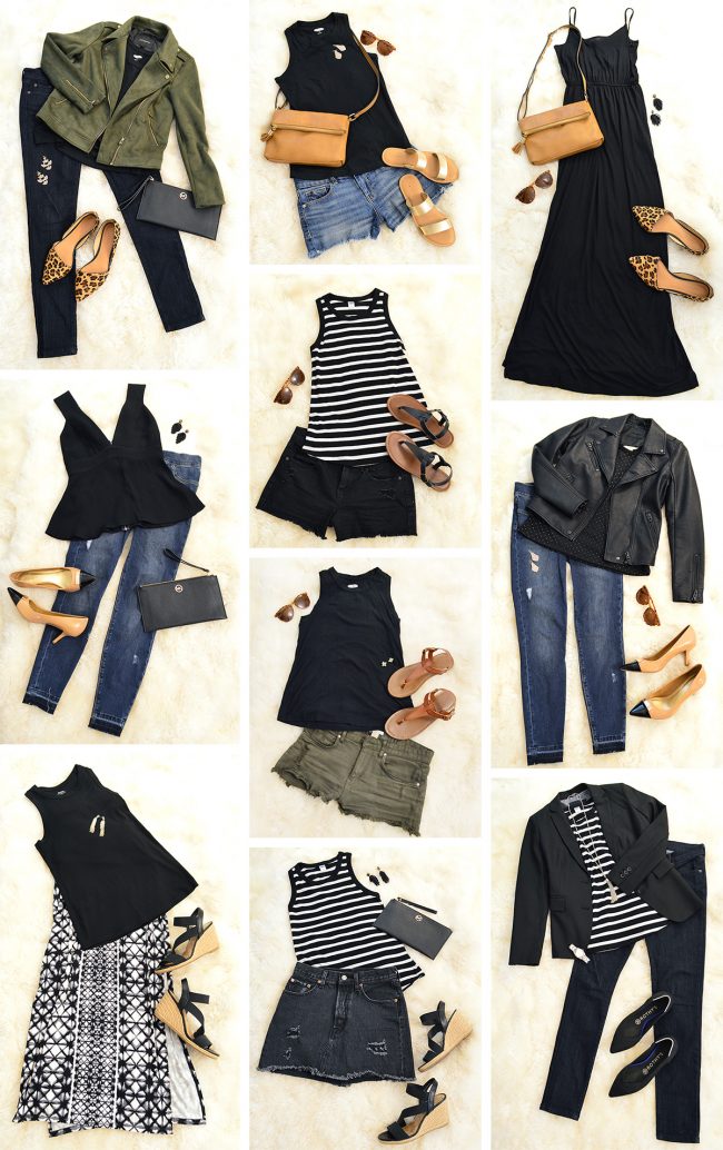 Closet Capsule Wardrobe 10 Pairings