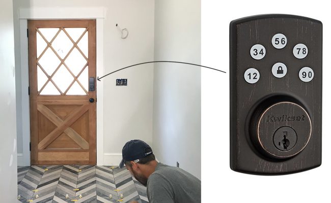 Ep117 Smart Lock On Mudroom Door 650x400