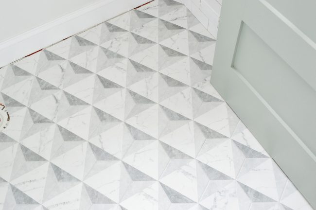 Duplex Tile Triangles Hex Overhead