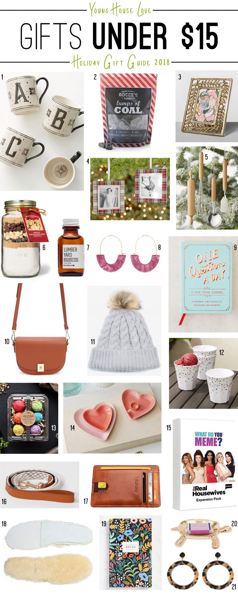2018 Holiday Gift Guides - Under $20! | Young House Love