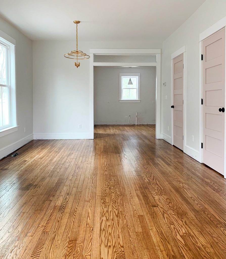 Duplex Floor Refinish AFTER Left Living Room Straight