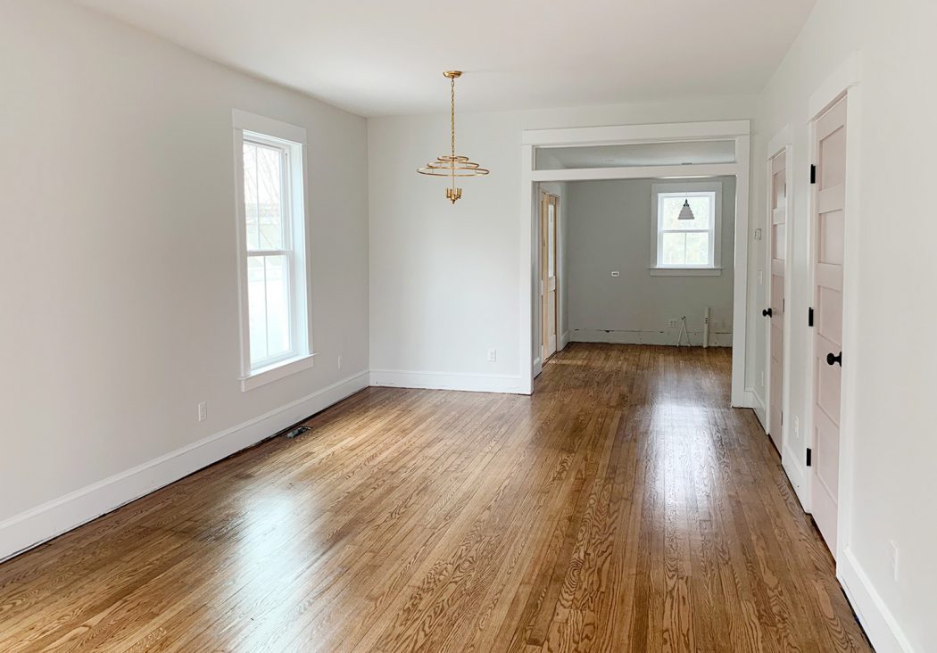 How Floor Refinishing Totally Transformed The Duplex | Young House Love