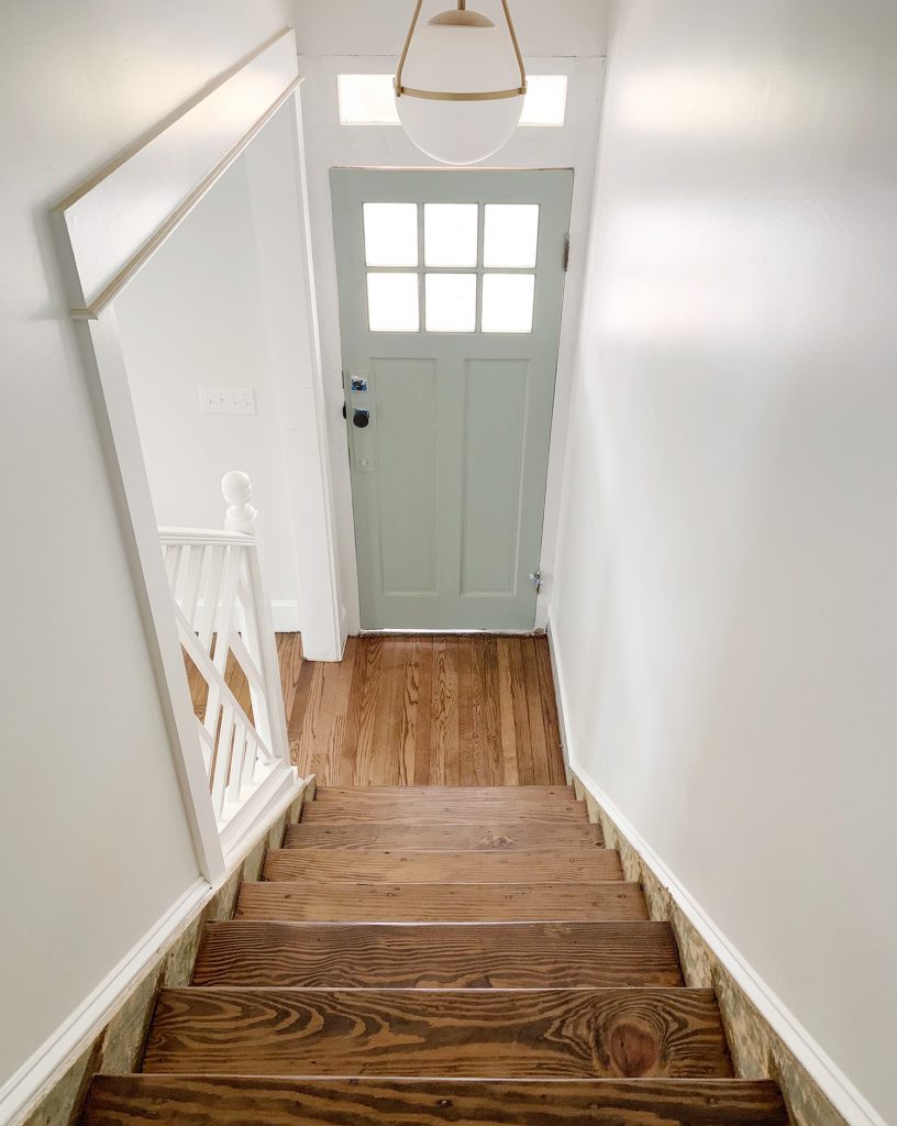 Duplex Floor Refinish AFTER Right Foyer Looking DownR