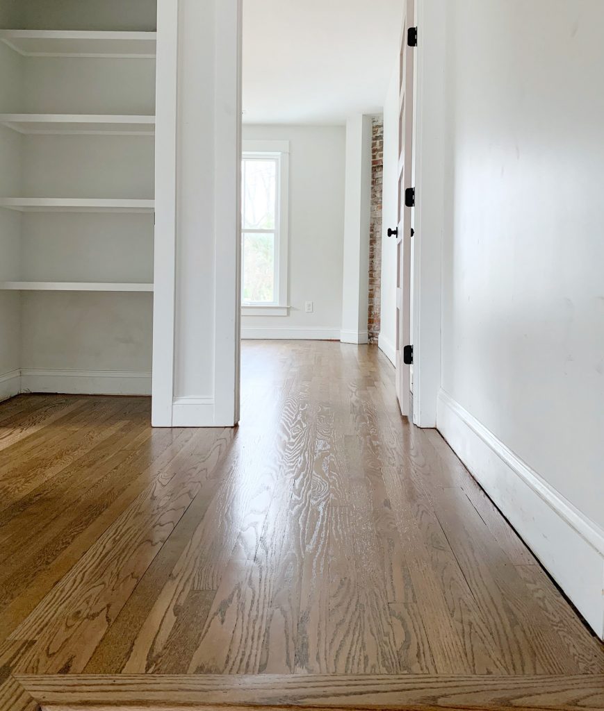 Duplex Floor Refinish AFTER Top Of StairsR