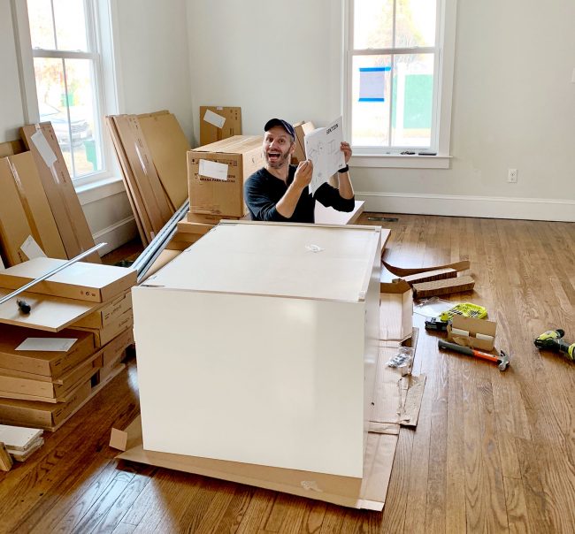 How To Install Ikea Kitchen Cabinets | Young House Love