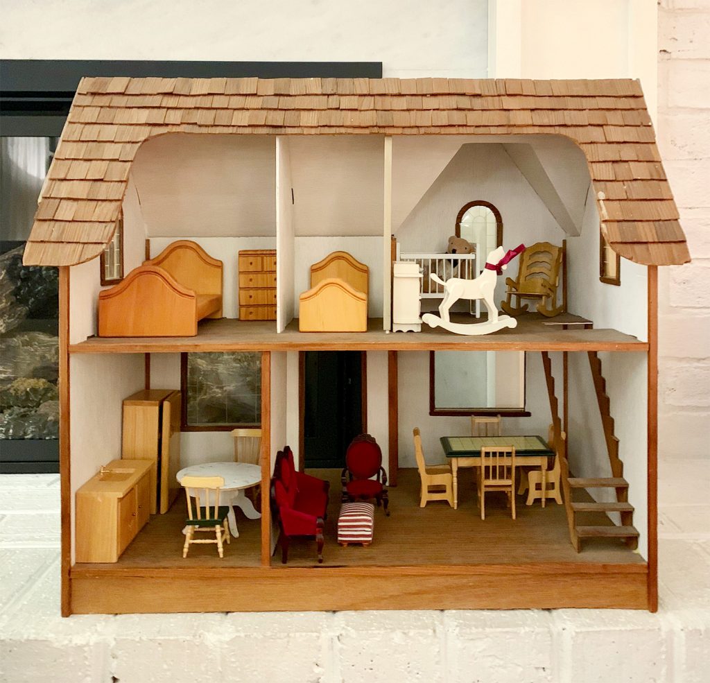 A Tiny House Makeover (Ok, It's A Dollhouse)