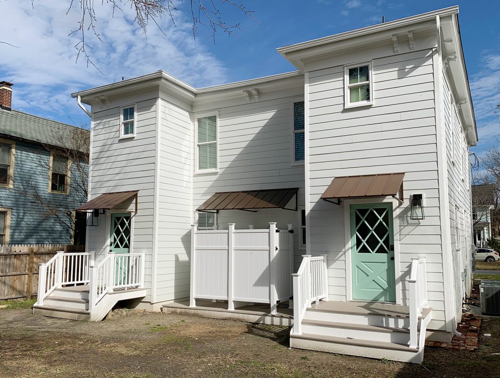 Duplex Rear Exterior After South Side