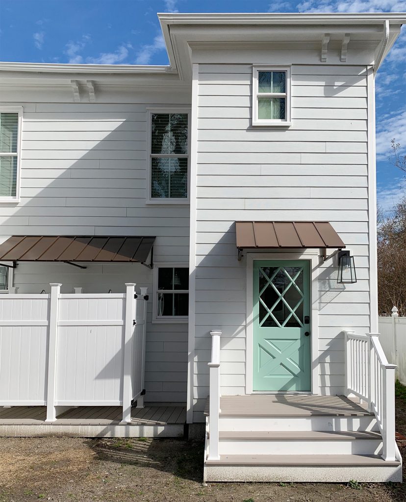 Duplex Rear Exterior After South Side Straight