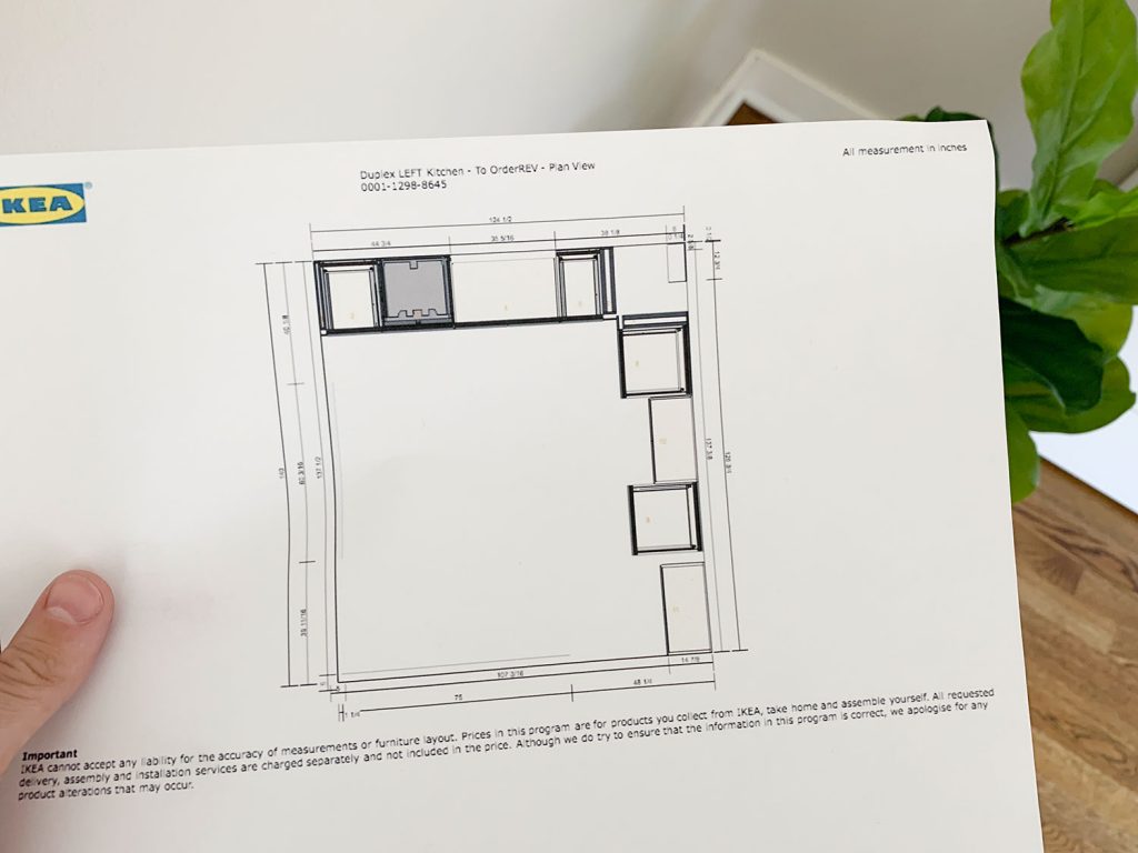 Installing Ikea Kitchen Plan Measurement