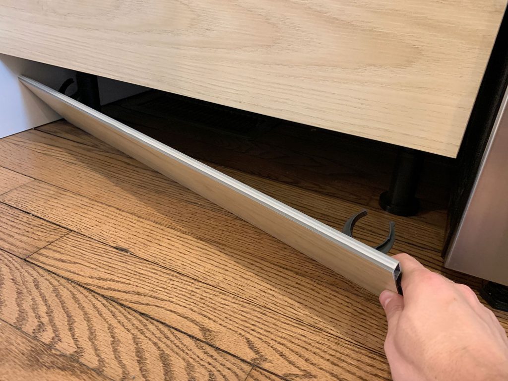 Installing Ikea Kitchen Toe Kicks