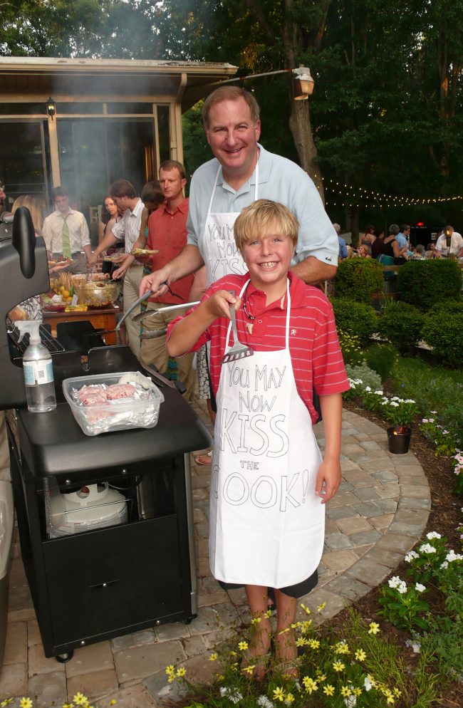 4000 Backyard Wedding Chefs At Grill