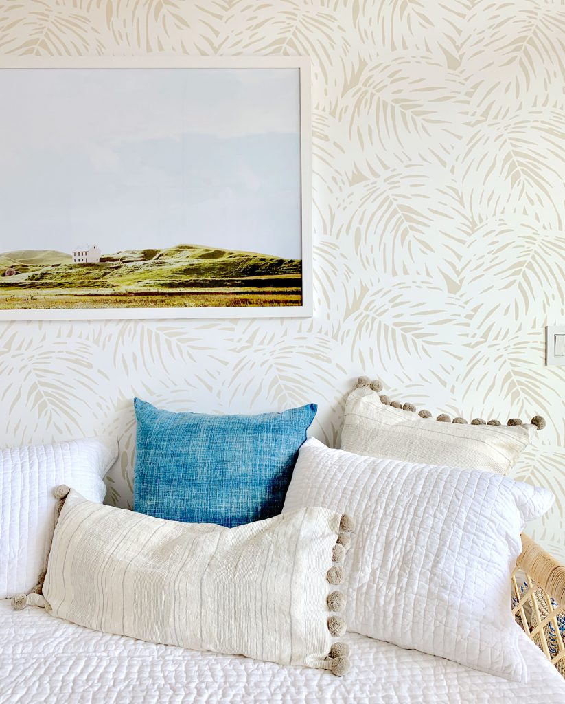 Real Simple Guest Play Room Bed Art Detail