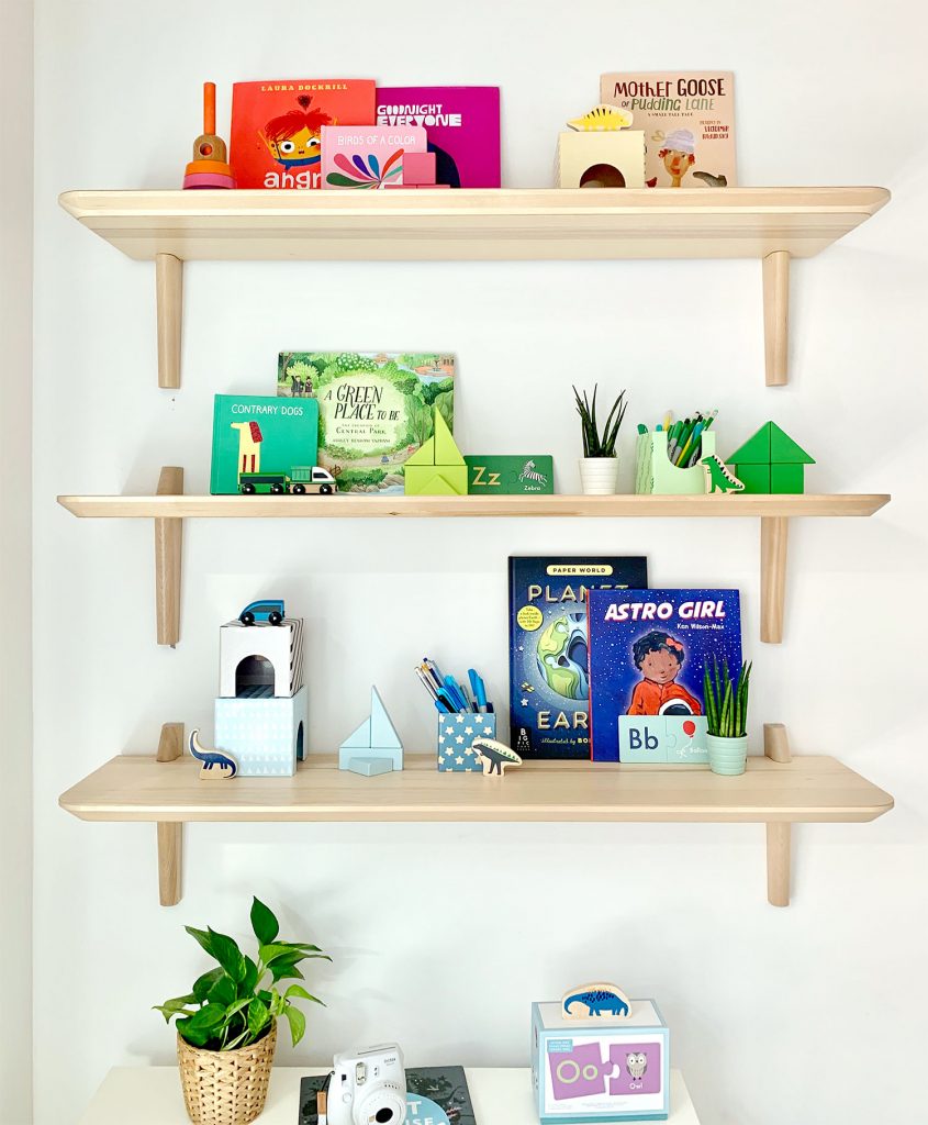 Real Simple Guest Play Room Closet Shelves