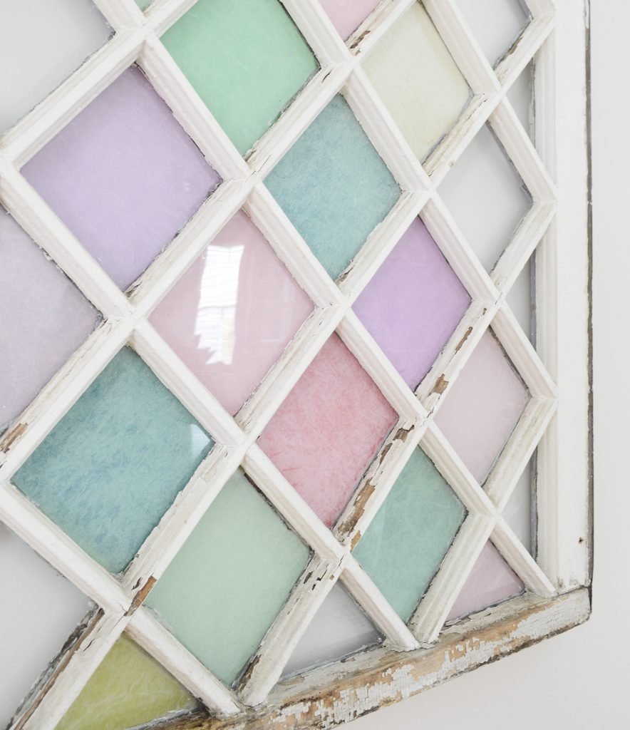 Faux Stained Glass - Add Some Color to your Windows - Tales From Home