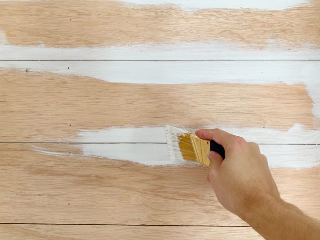 Kitchen Shiplap Backsplash Painting Priming Seams