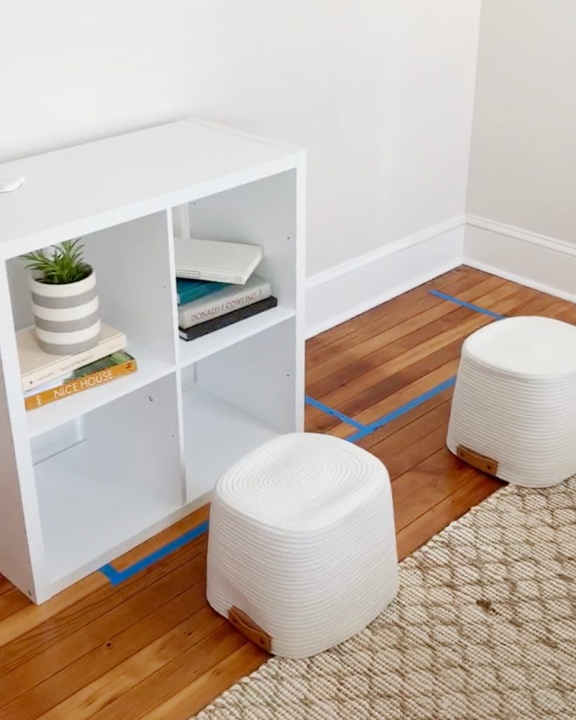 Beach House Middle Bedroom Cube With Ottomans