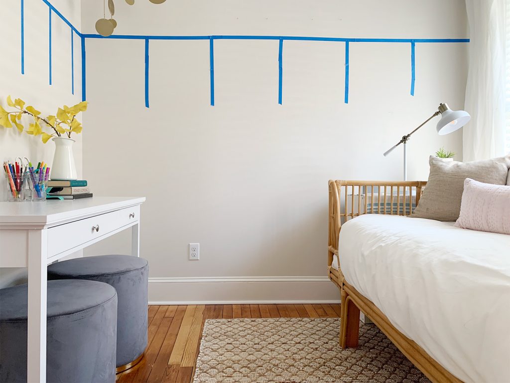 Beach House Middle Bedroom Space With Ottomans